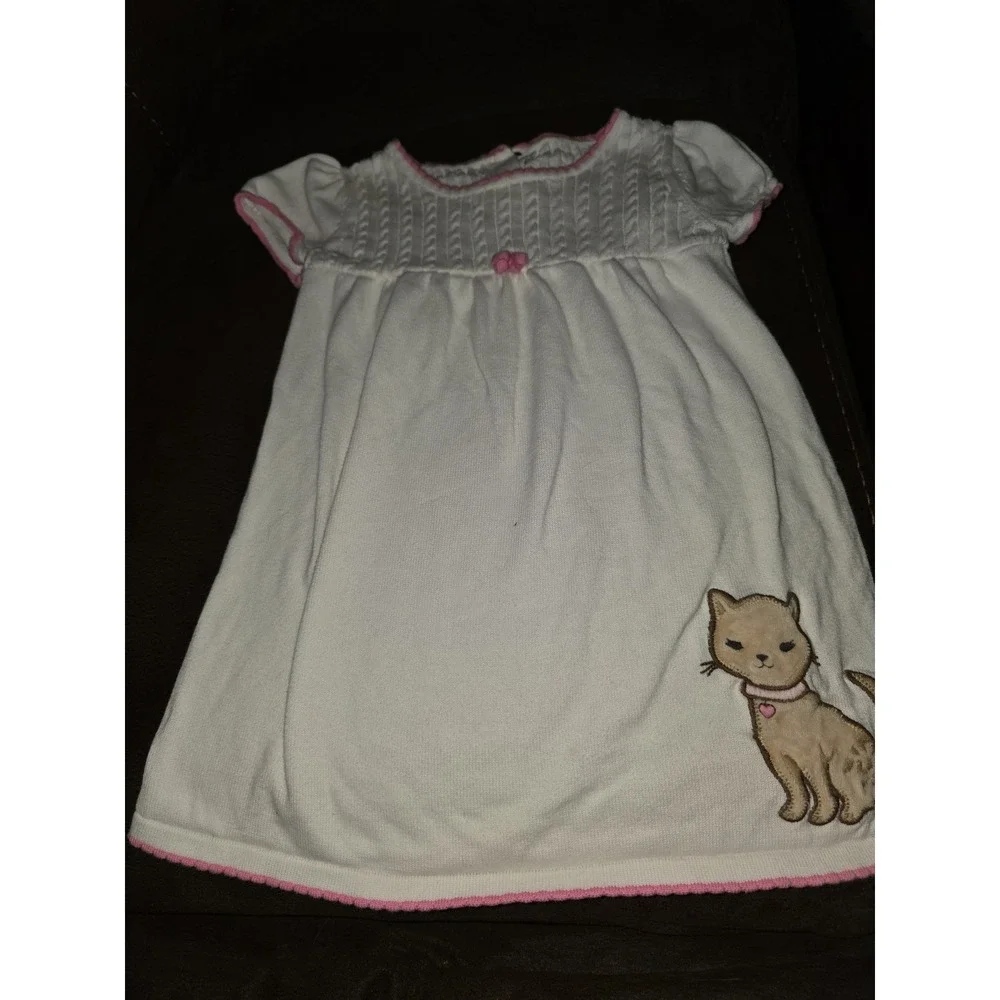 Gymboree smart kitties cat sweater dress size 2t
